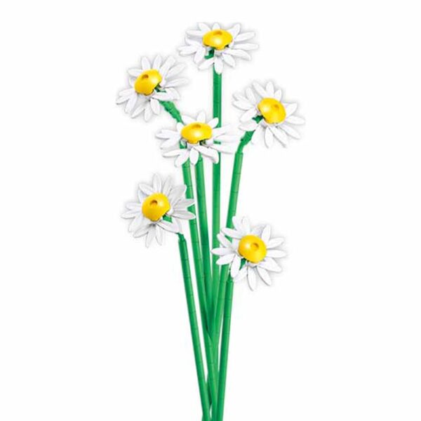 Set de Constructie Flowers, 255 piese, Margareta - Sluban - imagine 4