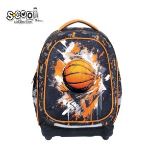 Ghiozdan anatomic BASKETBALL, 39x33x18 cm - S-COOL