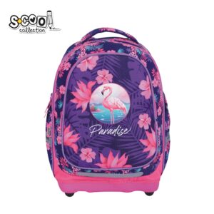 Ghiozdan anatomic FLAMINGO, 39x33x18 cm - S-COOL