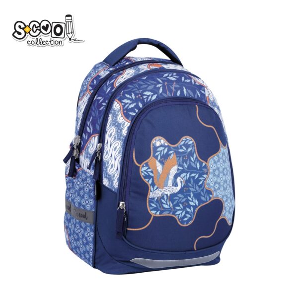 Ghiozdan anatomic LIGHT EGRET, 41x28x17 cm - S-COOL - imagine 2