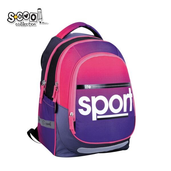 Ghiozdan anatomic LIGHT SPORT, 41x28x17 cm - S-COOL - imagine 2