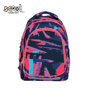 Ghiozdan anatomic LIGHT STRIPES, 41x28x17 cm - S-COOL