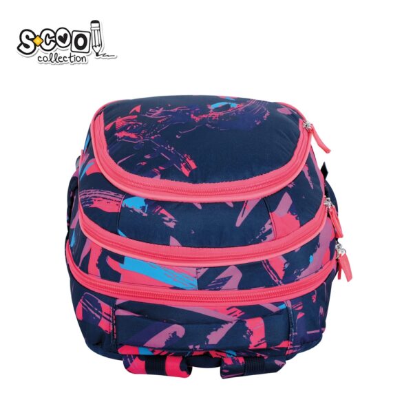 Ghiozdan anatomic LIGHT STRIPES, 41x28x17 cm - S-COOL - imagine 5