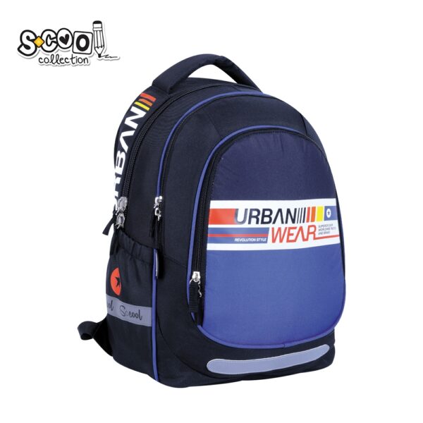 Ghiozdan anatomic LIGHT, URBAN WEAR, 41x28x17 cm - S-COOL - imagine 2