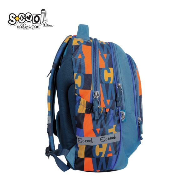 Ghiozdan anatomic LIGHT, YES WE CAN, 41x28x17 cm - S-COOL - imagine 3
