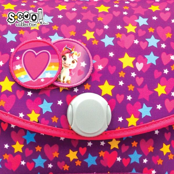 Ghiozdan  anatomic Premium, UNICORN, 42x30x22 cm - S-COOL - imagine 4