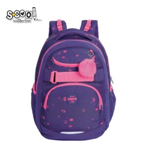Ghiozdan  anatomic Urban, BUBBLES, 43x29x22 cm - S-COOL