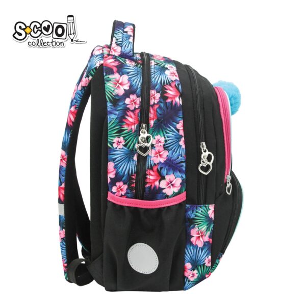 Ghiozdan ergonomic compartiment laptop, GRL, 42x31x16 cm - S-COOL - imagine 2