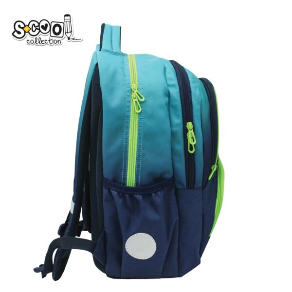 Ghiozdan ergonomic compartiment laptop, LEVEL UP, 42x31x16 cm - S-COOL - imagine 2