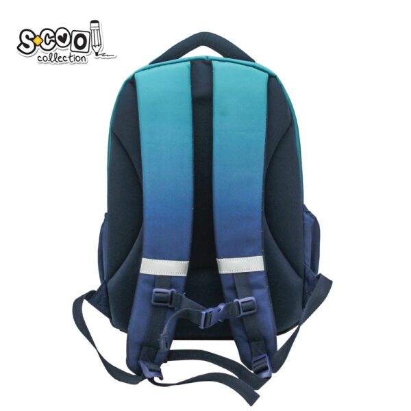 Ghiozdan ergonomic compartiment laptop, LEVEL UP, 42x31x16 cm - S-COOL - imagine 3
