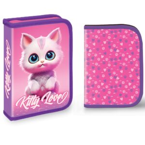 Penar echipat, 1 fermoar, 2 extensii, 32 piese, KITTY LOVE - S-COOL