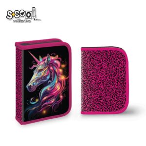 Penar echipat, 1 fermoar, 2 extensii, 32 piese, UNICORN - S-COOL