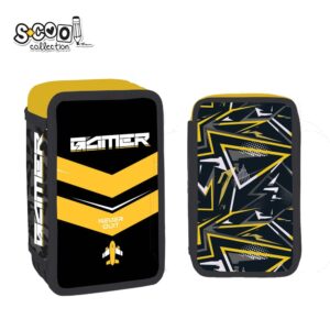 Penar echipat, 3 fermoare, 39 piese, GAMER - S-COOL