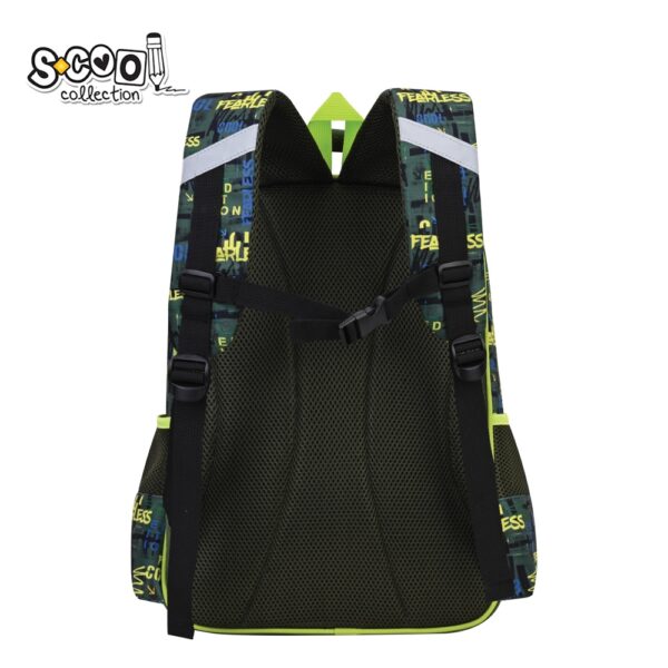 Ghiozdan 3D ergonomic FEARLESS, 43x30x22 cm - S-COOL - imagine 3