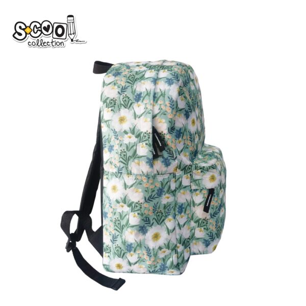 Ghiozdan CLASSIC, FLOWERS, 43x30x16 cm - S-COOL - imagine 2
