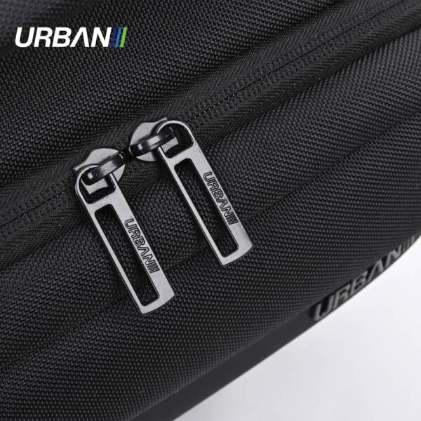 Ghiozdan compartiment laptop, URBAN BLACK, 44x31x13 cm - OFFISHOP - imagine 6
