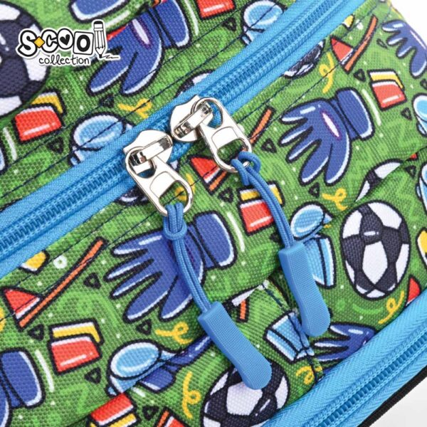 Ghiozdan gradinita GOAL, 34x23x14 cm - S-COOL - imagine 5