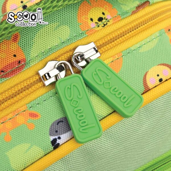 Ghiozdan gradinita SAFARI, 30x25x14 cm - S-COOL - imagine 5