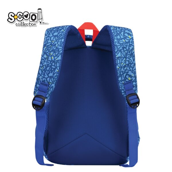 Ghiozdan gradinita SUPER DUPER, 34x23x14 cm - S-COOL - imagine 3