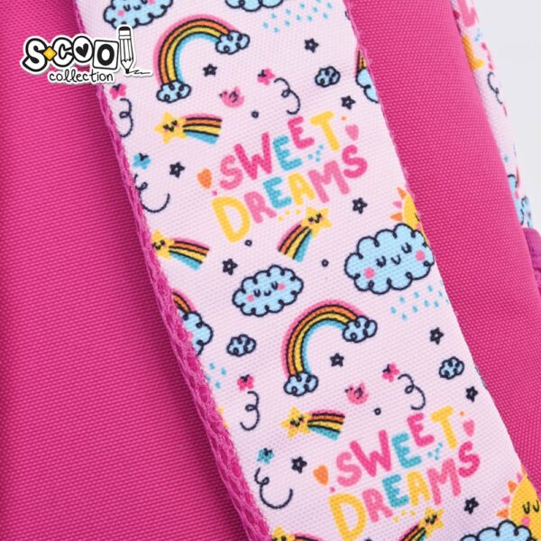 Ghiozdan gradinita SWEET DREAMS, 34x23x14 cm - S-COOL - imagine 7
