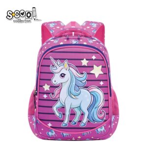 Ghiozdan gradinita UNICORN, 34x23x14 cm - S-COOL