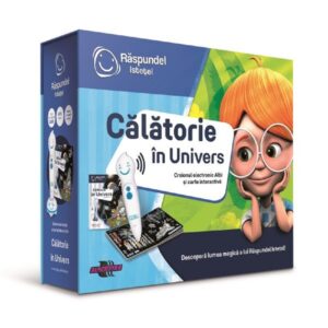 Pachet Raspundel Istetel, Creion si carte - Calatorie in univers, ALBI - BLACKFIRE