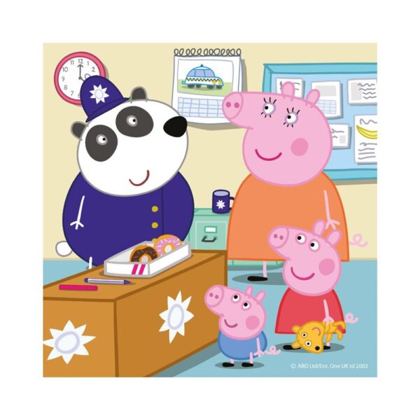 Puzzle 3x55 piese, Peppa Pig - DINO TOYS - imagine 6