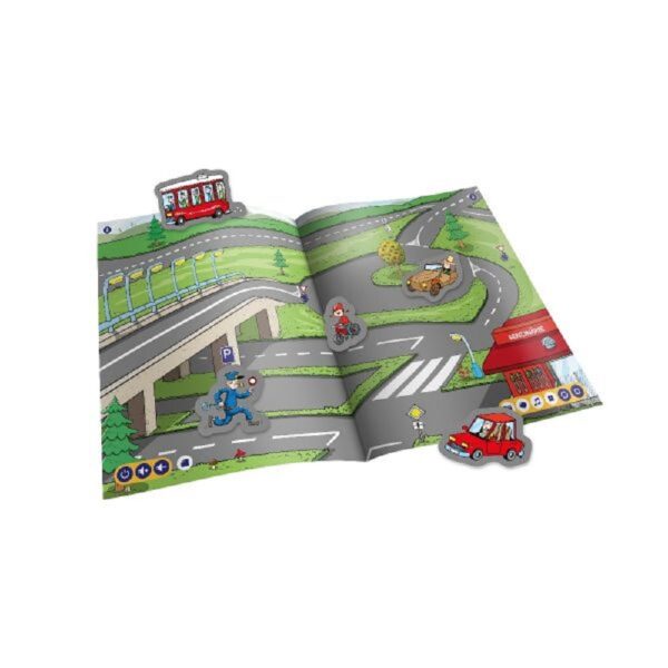 Raspundel Istetel, Carte cu autocolante, Mijloace de transport, ALBI - BLACKFIRE - imagine 2