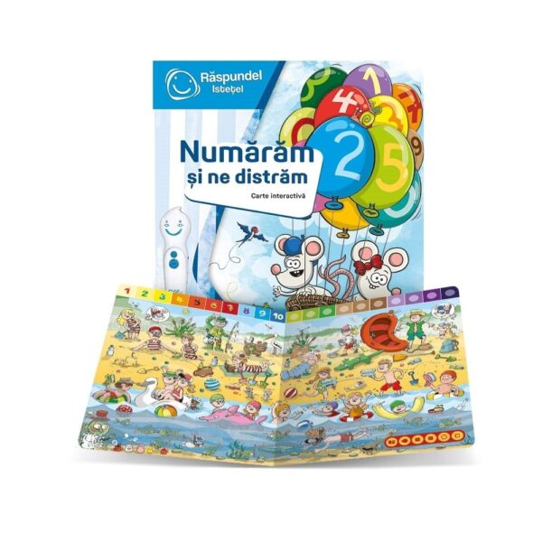 Raspundel Istetel, Carte - Numaram Si Ne Distram, ALBI - BLACKFIRE - imagine 4