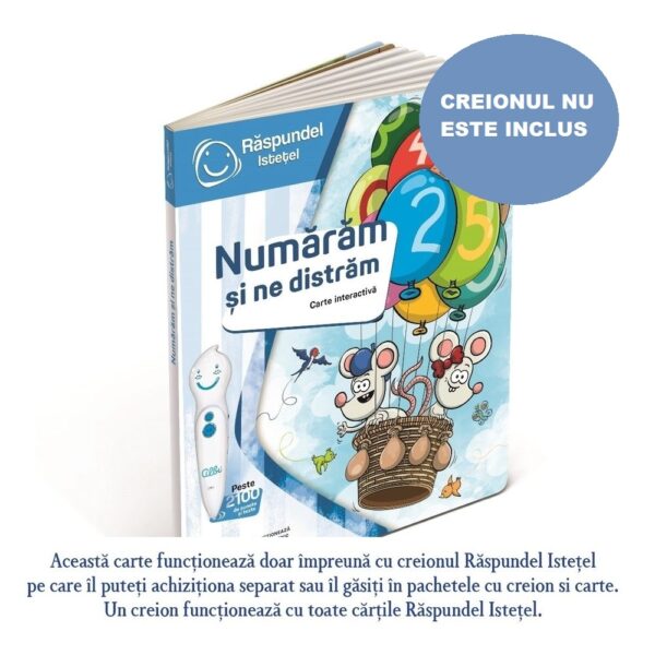 Raspundel Istetel, Carte - Numaram Si Ne Distram, ALBI - BLACKFIRE