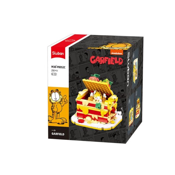Set de constructie, 250 piese, Garfield si lasagne - Sluban - imagine 2