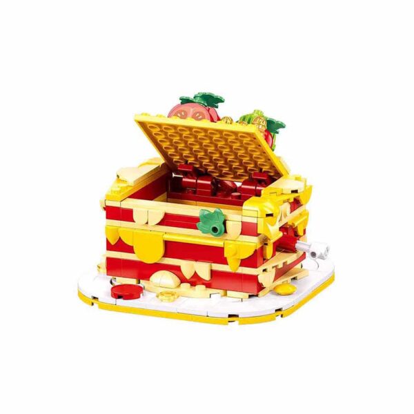 Set de constructie, 250 piese, Garfield si lasagne - Sluban - imagine 4