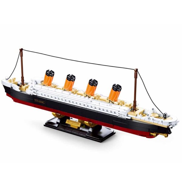 Set de constructie, 481 piese, Titanic - Sluban - imagine 3