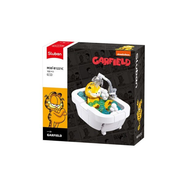 Set de constructie, 6 modele/display, Garfield - Sluban - imagine 6