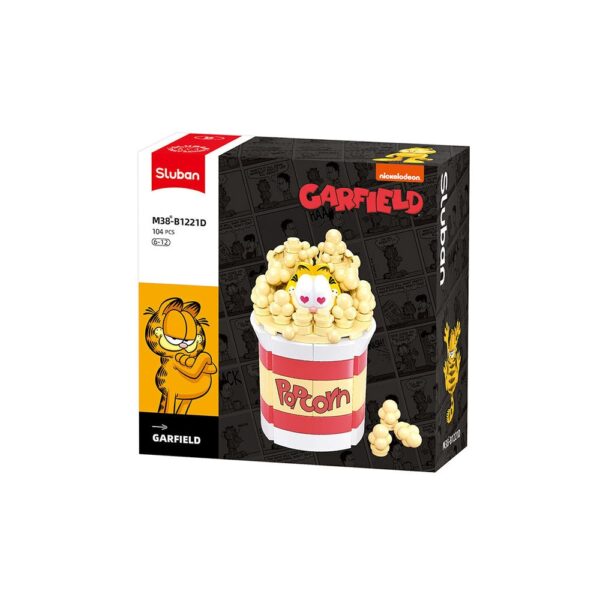 Set de constructie, 6 modele/display, Garfield - Sluban - imagine 7