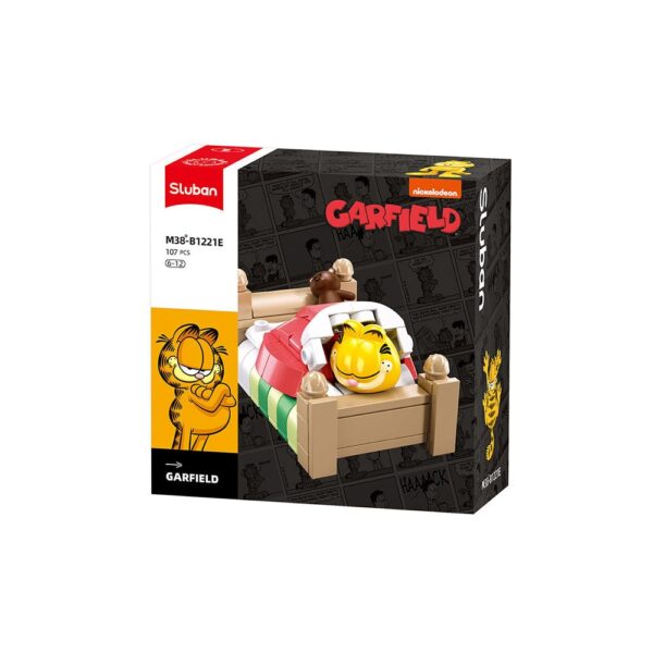 Set de constructie, 6 modele/display, Garfield - Sluban - imagine 8