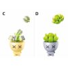 Set de constructie Flowers, 6 modele/display, Plante in ghiveci - Sluban - imagine 4