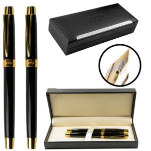 Set pix + stilou, etui negru - NEBO