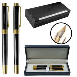 Set pix + stilou, etui negru - NEBO