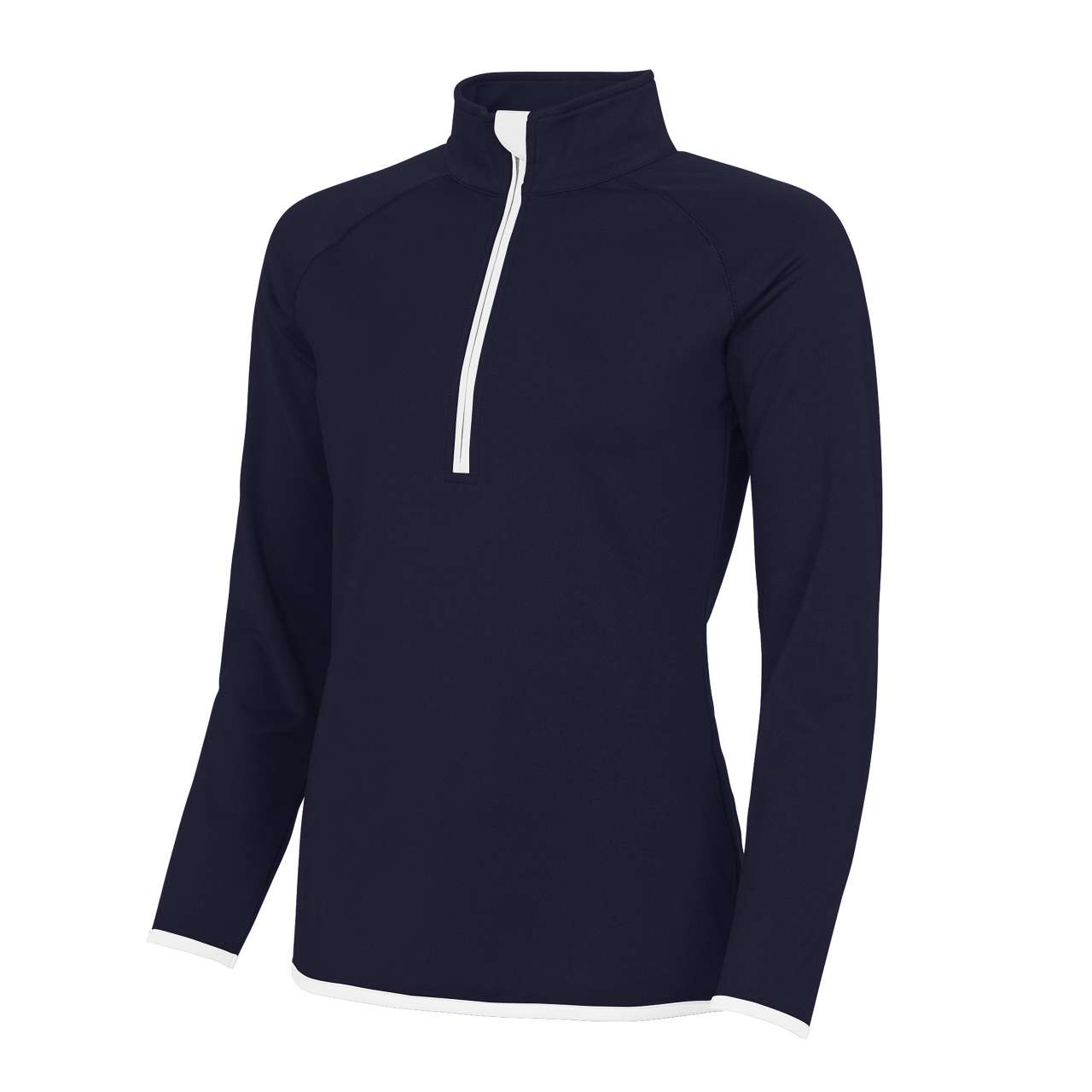 Model WOMEN'S COOL 1/2 ZIP SWEAT JC036