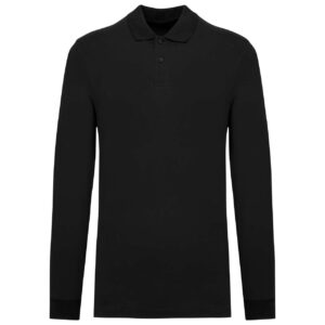Model MEN’S ORGANIC 180 PIQUÉ POLO SHIRT LONG SLEEVES KA2027
