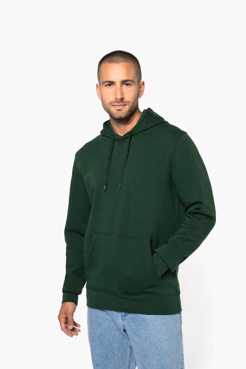 Model MEN'S ECO-FRIENDLY HOODED SWEATSHIRT KA4027 - Image 2