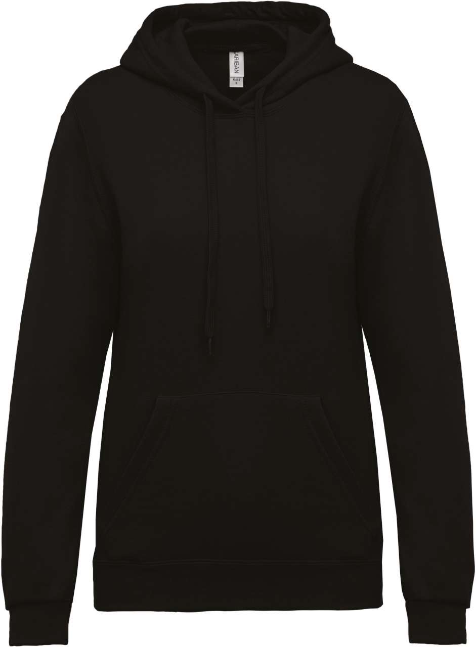 Model LADIES’ HOODED SWEATSHIRT KA473
