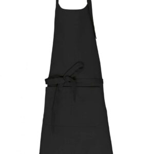 Model APRON WITH POCKET IN ORGANIC COTTON KA8007