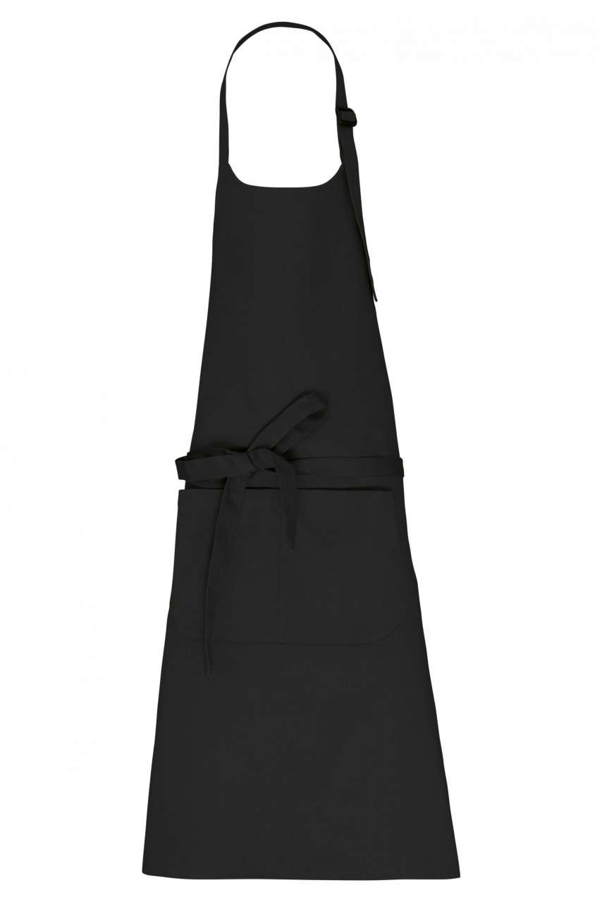Model APRON WITH POCKET IN ORGANIC COTTON KA8007