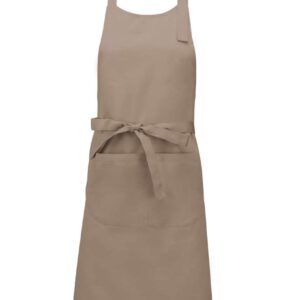 Model POLYESTER COTTON APRON WITH POCKET KA890