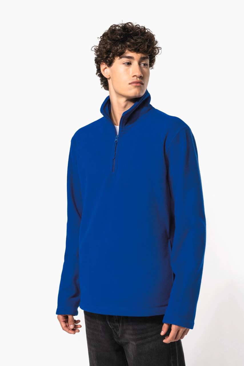 Model ENZO - ZIP NECK MICROFLEECE JACKET KA912 - Image 2