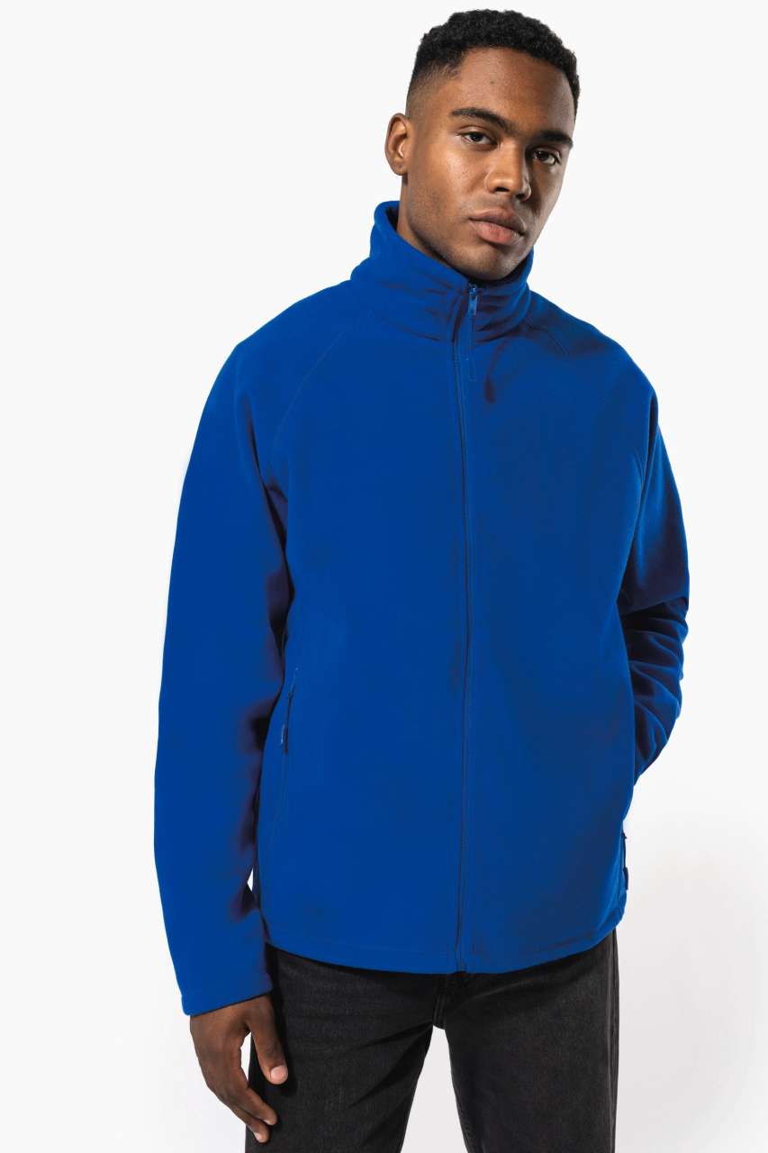 Model MARCO - FULL ZIP MICROFLEECE JACKET KA917 - Image 2