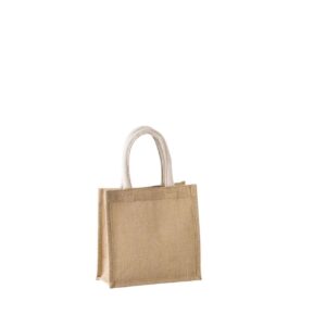 Model JUTE CANVAS TOTE - SMALL KI0272