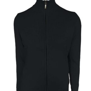 Model WOMEN’S FULL ZIP CARDIGAN FINE GAUGE COTTON LE971